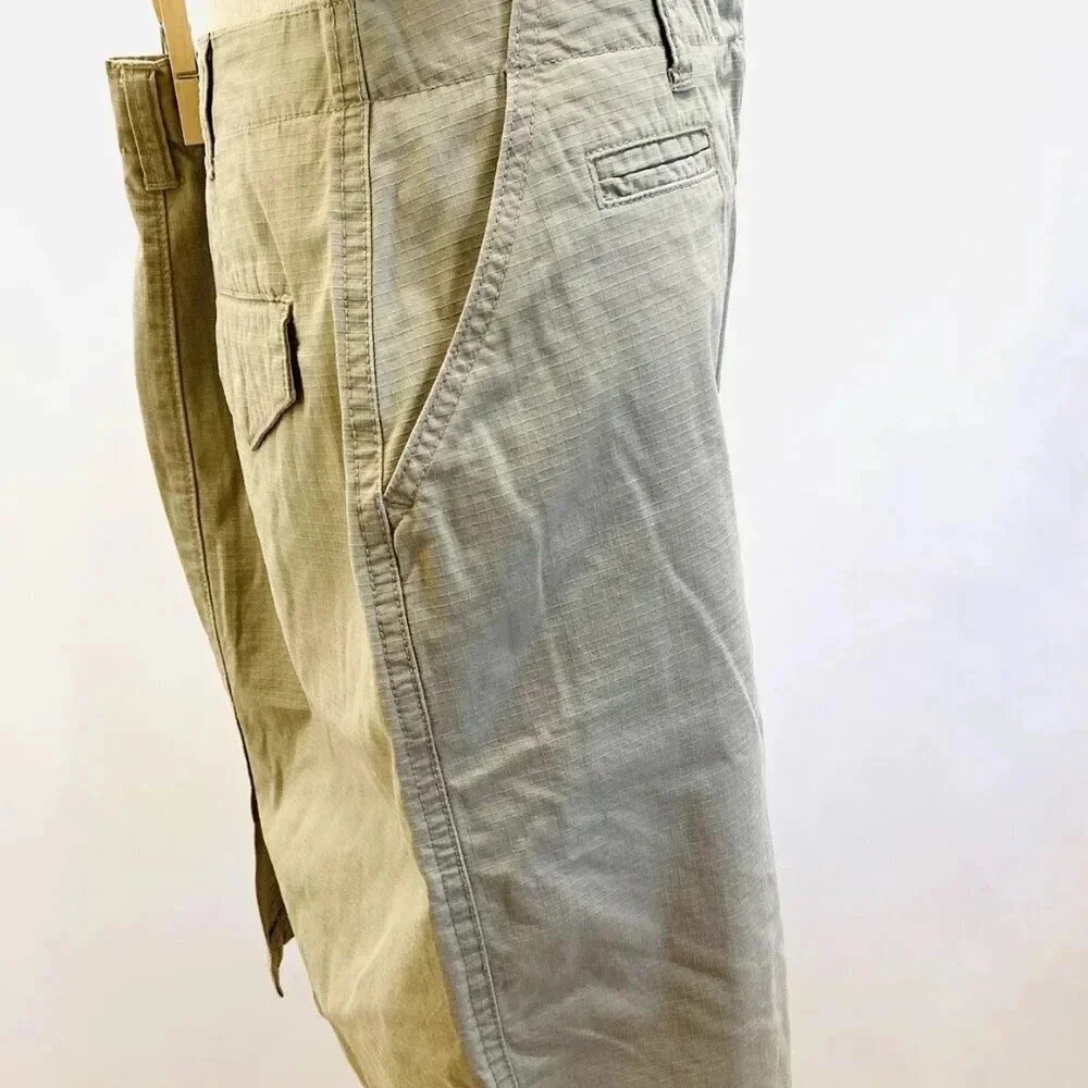 ISAAC MIZRAHI Women Above the Knee 5-Pocket Brown 100% Cotton Skirt Size 6 - Picture 7 of 9